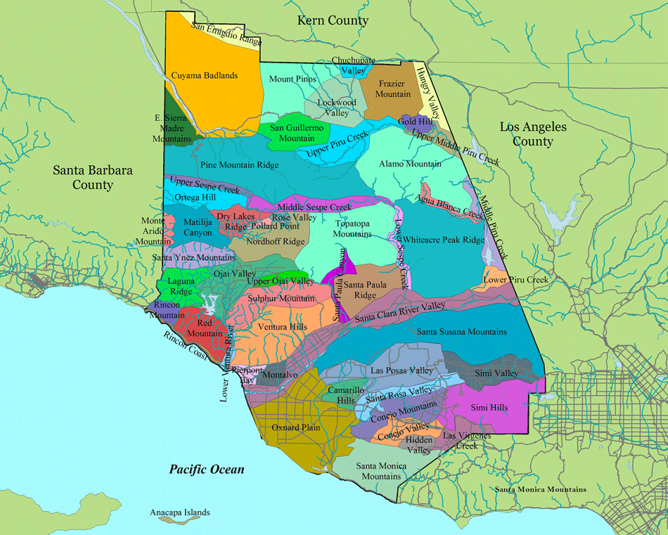 Ventura County Biogeography